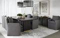 SUNPAN GLENROSE WHEELED DINING ARMCHAIR - Dining Chairs