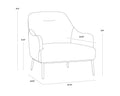 Sunpan CAMERON LOUNGE CHAIR - Lounge