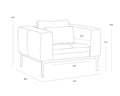 SUNPAN, BURR ARMCHAIR, LOUNGE