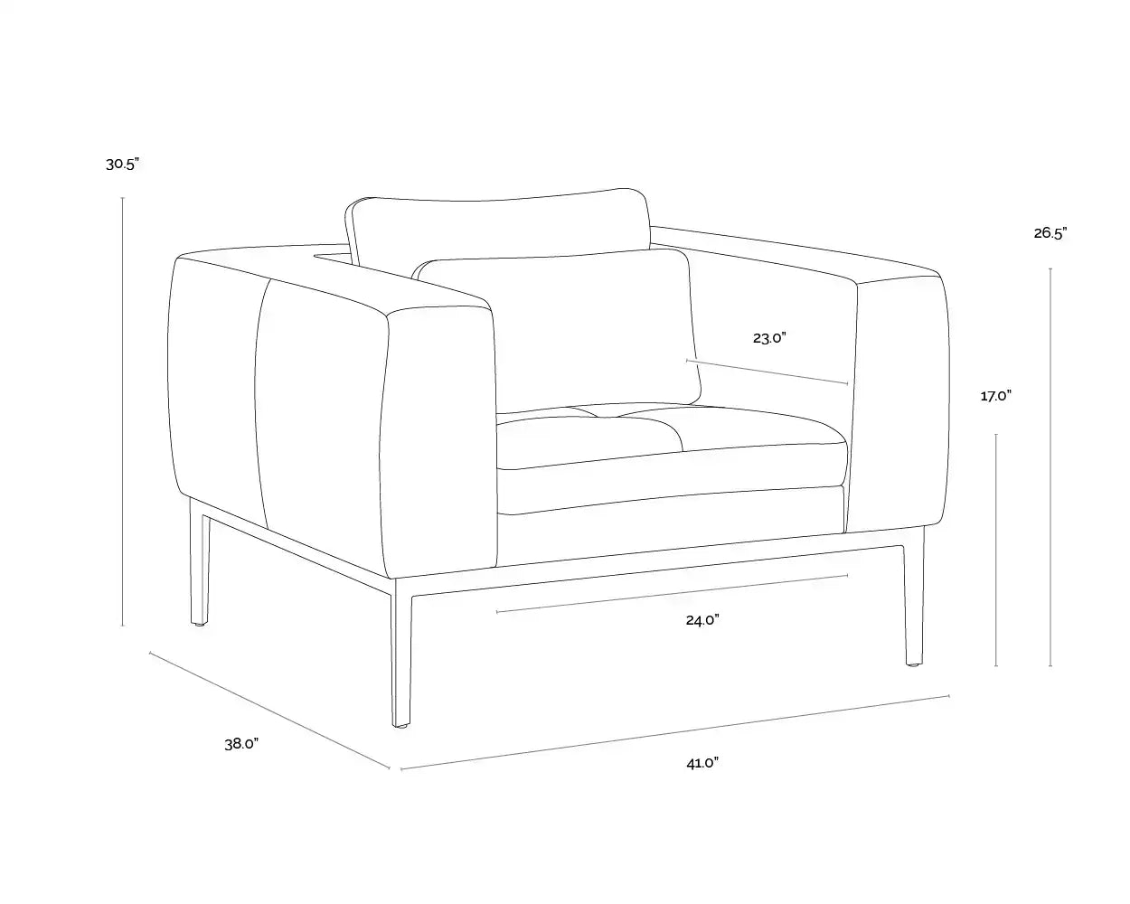 SUNPAN, BURR ARMCHAIR, LOUNGE