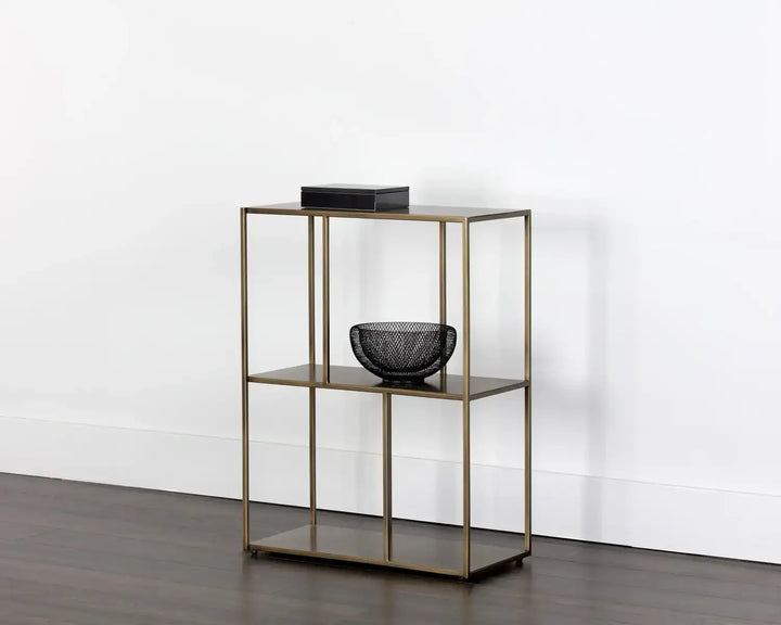 Sunpan, EIFFEL LOW BOOKCASE, CABINETS & BARS