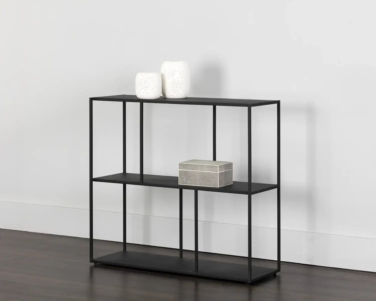 Sunpan, EIFFEL LOW BOOKCASE, CABINETS & BARS