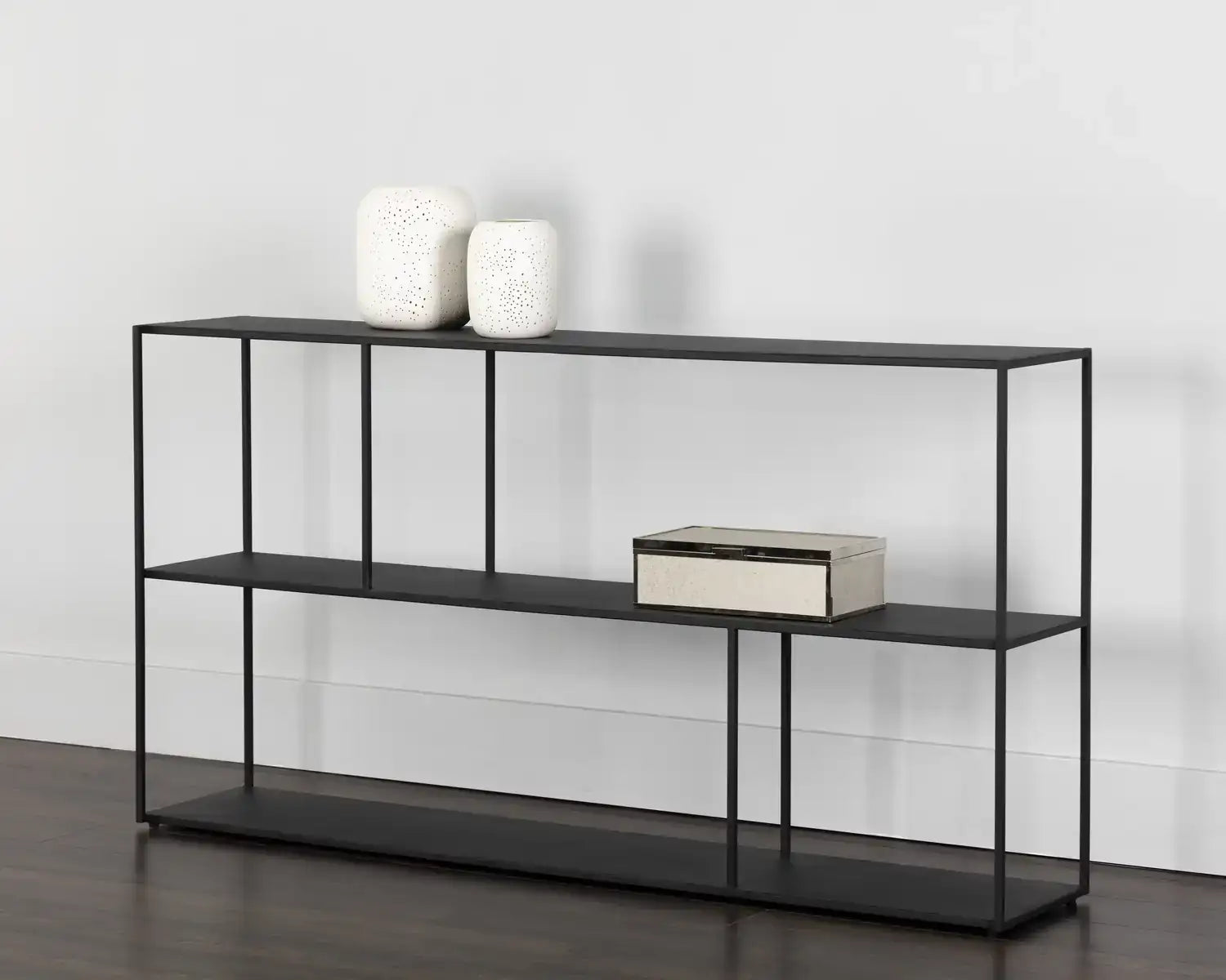 Sunpan, EIFFEL LOW BOOKCASE, CABINETS & BARS