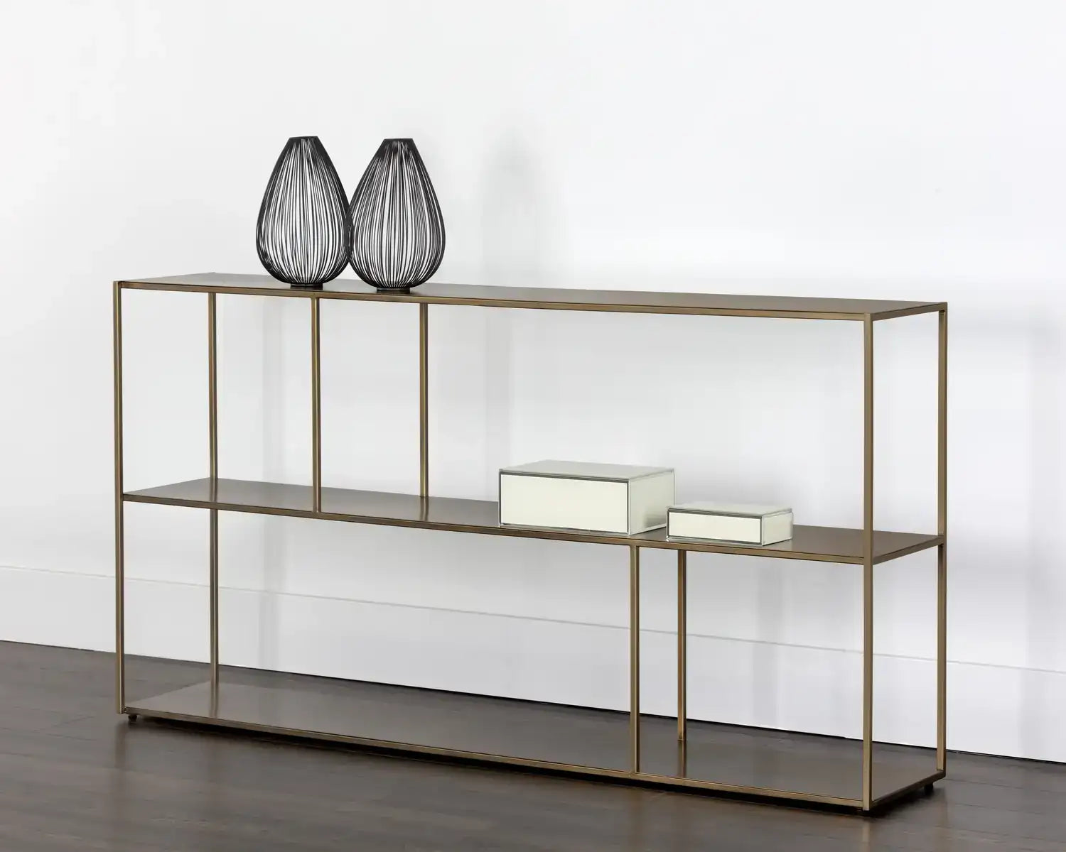 Sunpan, EIFFEL LOW BOOKCASE, CABINETS & BARS