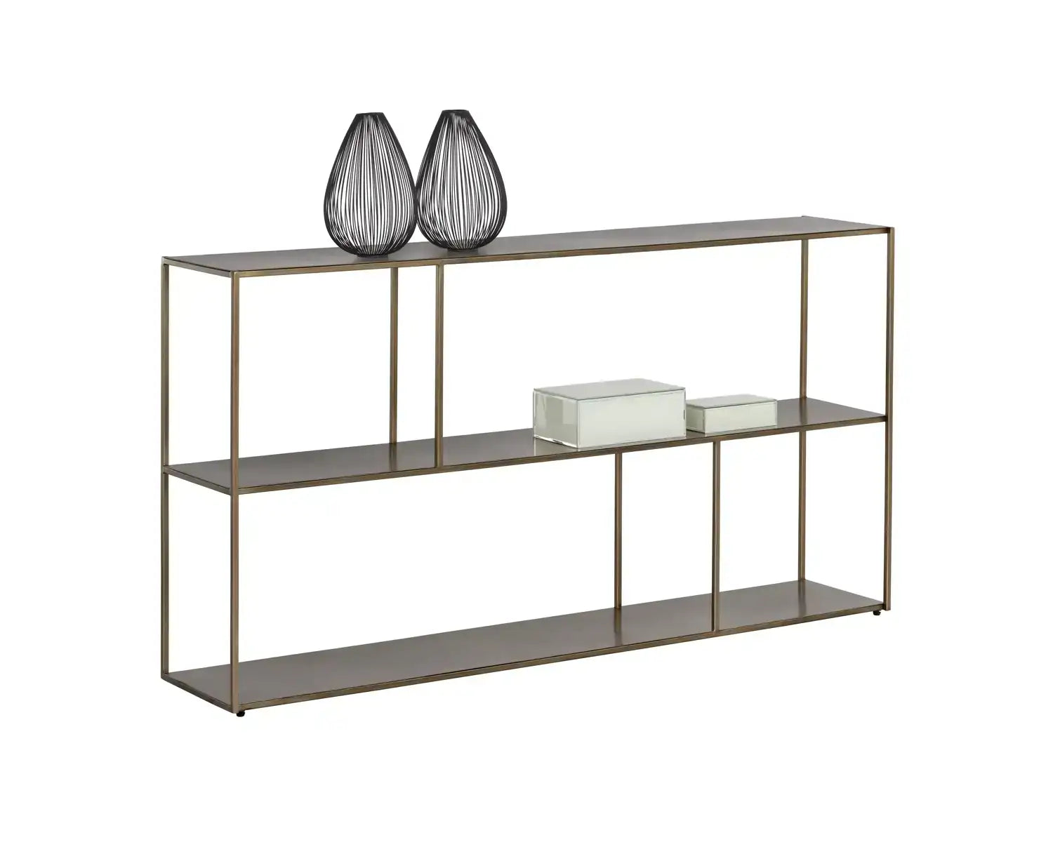 Sunpan, EIFFEL LOW BOOKCASE, CABINETS & BARS