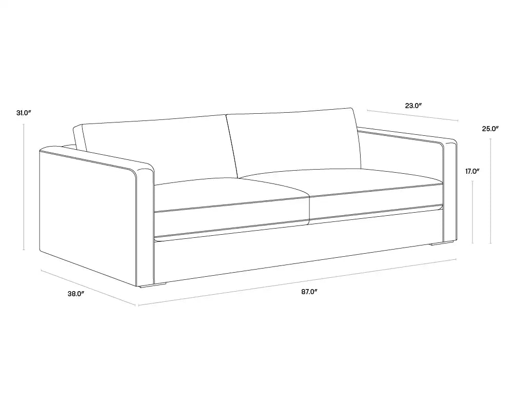 Sunpan ADRIAN SOFA - Sofa
