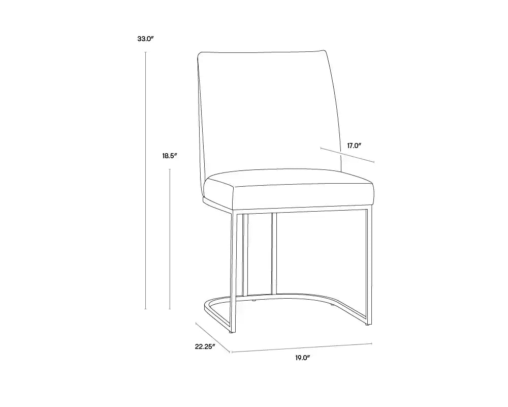 Sunpan RAYLA DINING CHAIR - Dining Chairs