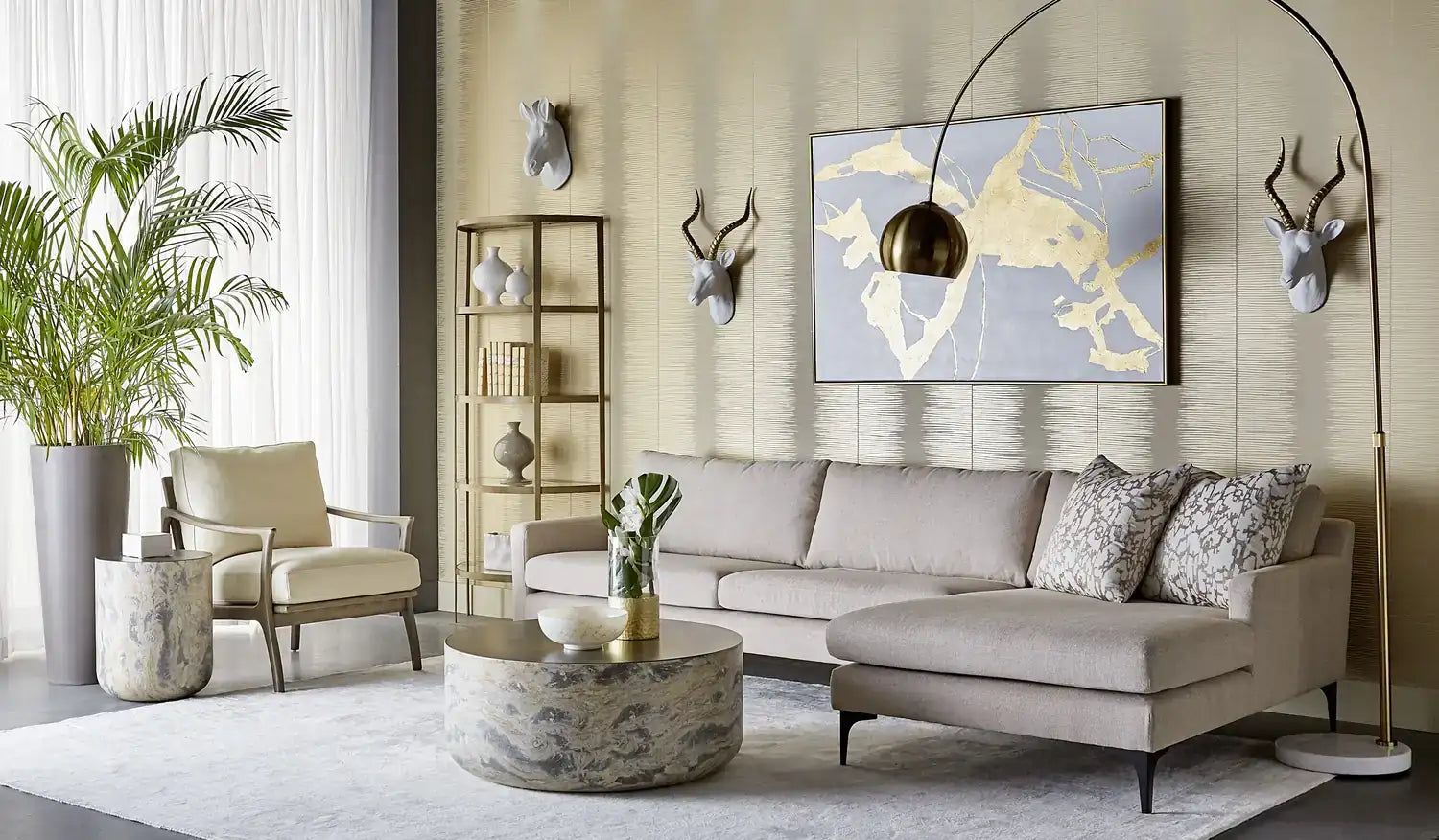 Sunpan, VERN FLOOR LAMP, FLOOR LAMP