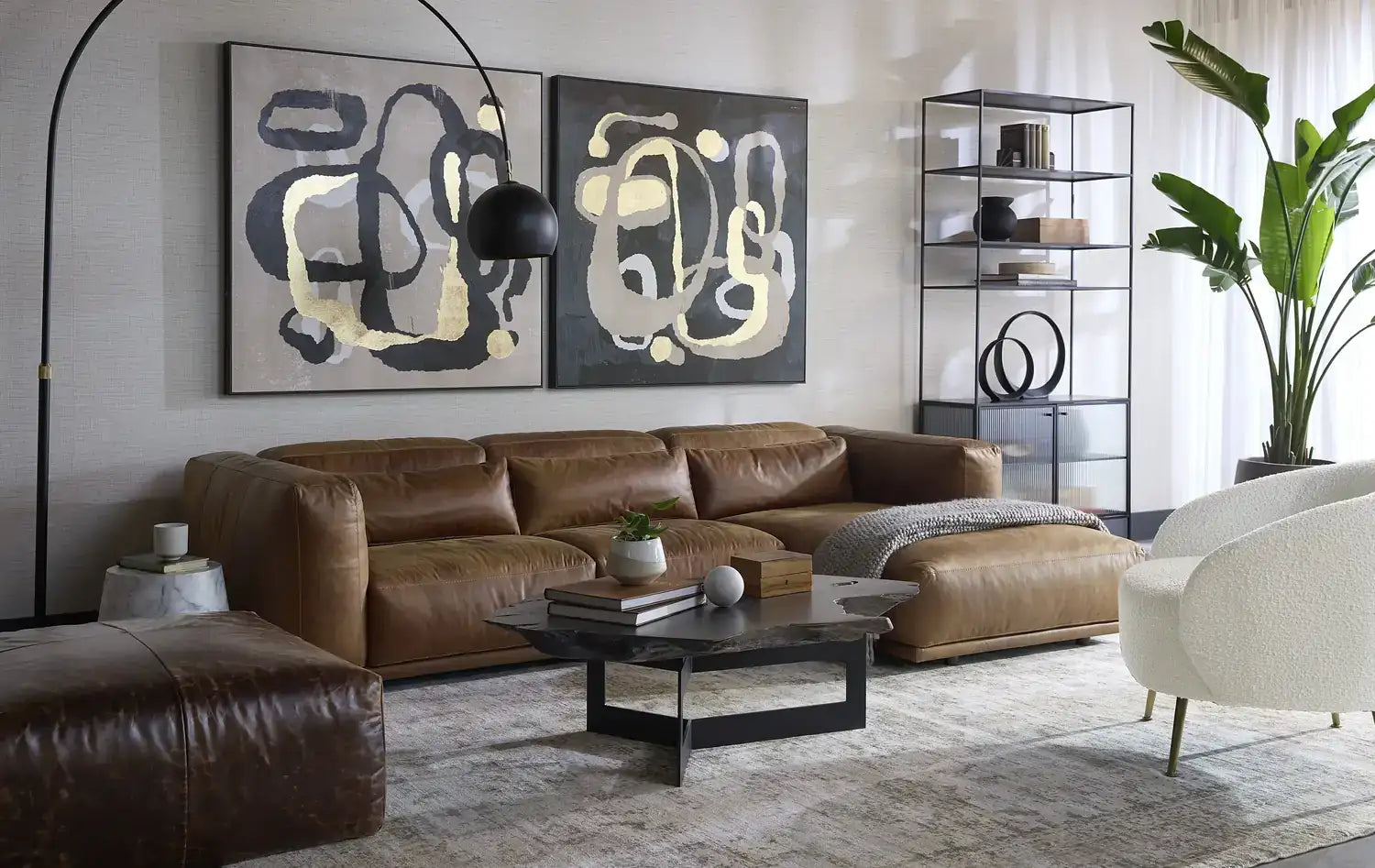 Sunpan, VERN FLOOR LAMP, FLOOR LAMP