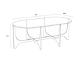 Sunpan JULIANE COFFEE TABLE - Coffee