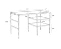 Sunpan, BRUNA DESK, DESKS