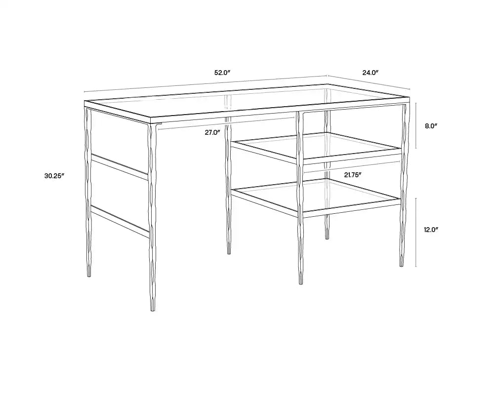 SUNPAN BRUNA DESK - Desks