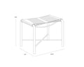 Sunpan, RIZ STOOL, BENCHES, OTTOMAN & STOOLS