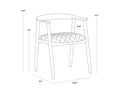 Sunpan JEREMY DINING ARMCHAIR - Dining Chairs