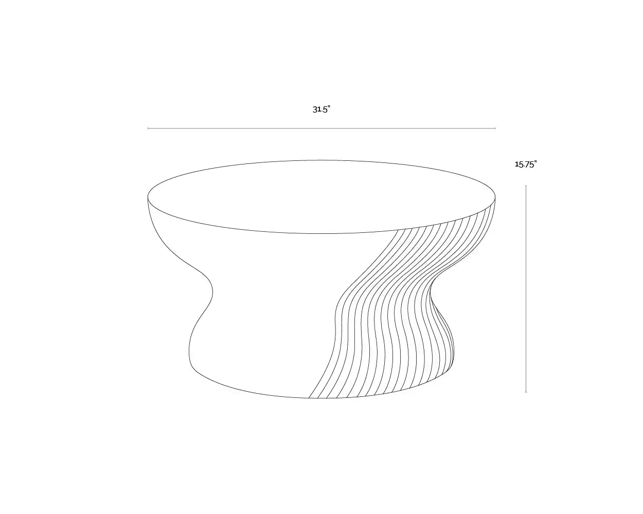 SUNPAN CARA COFFEE TABLE - Outdoor Furniture