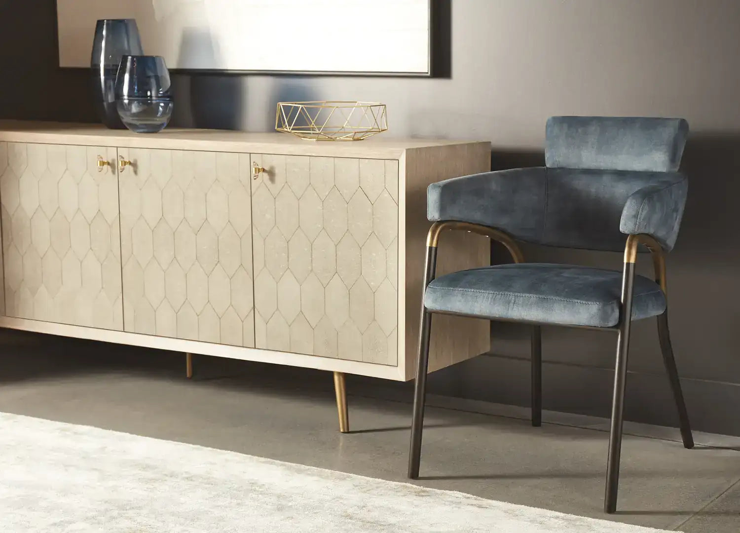 SUNPAN, SHARQUI DINING ARMCHAIR, DINING CHAIRS