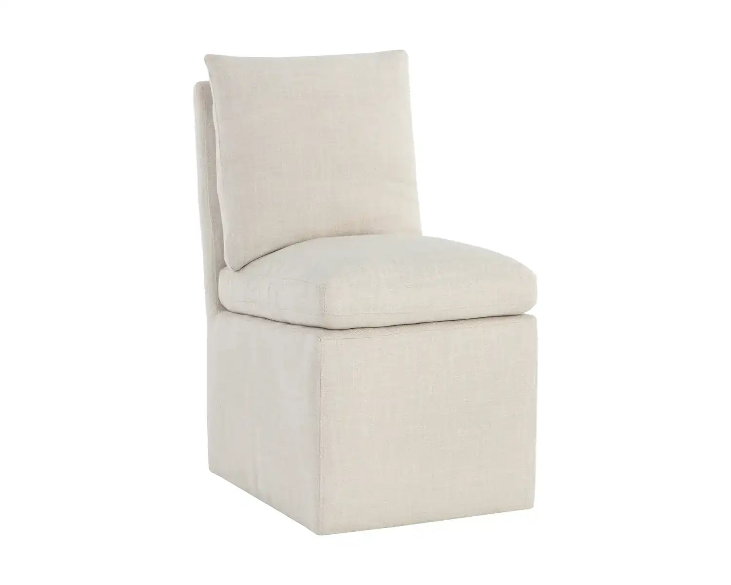 SUNPAN GLENROSE WHEELED DINING CHAIR - Dining Chairs