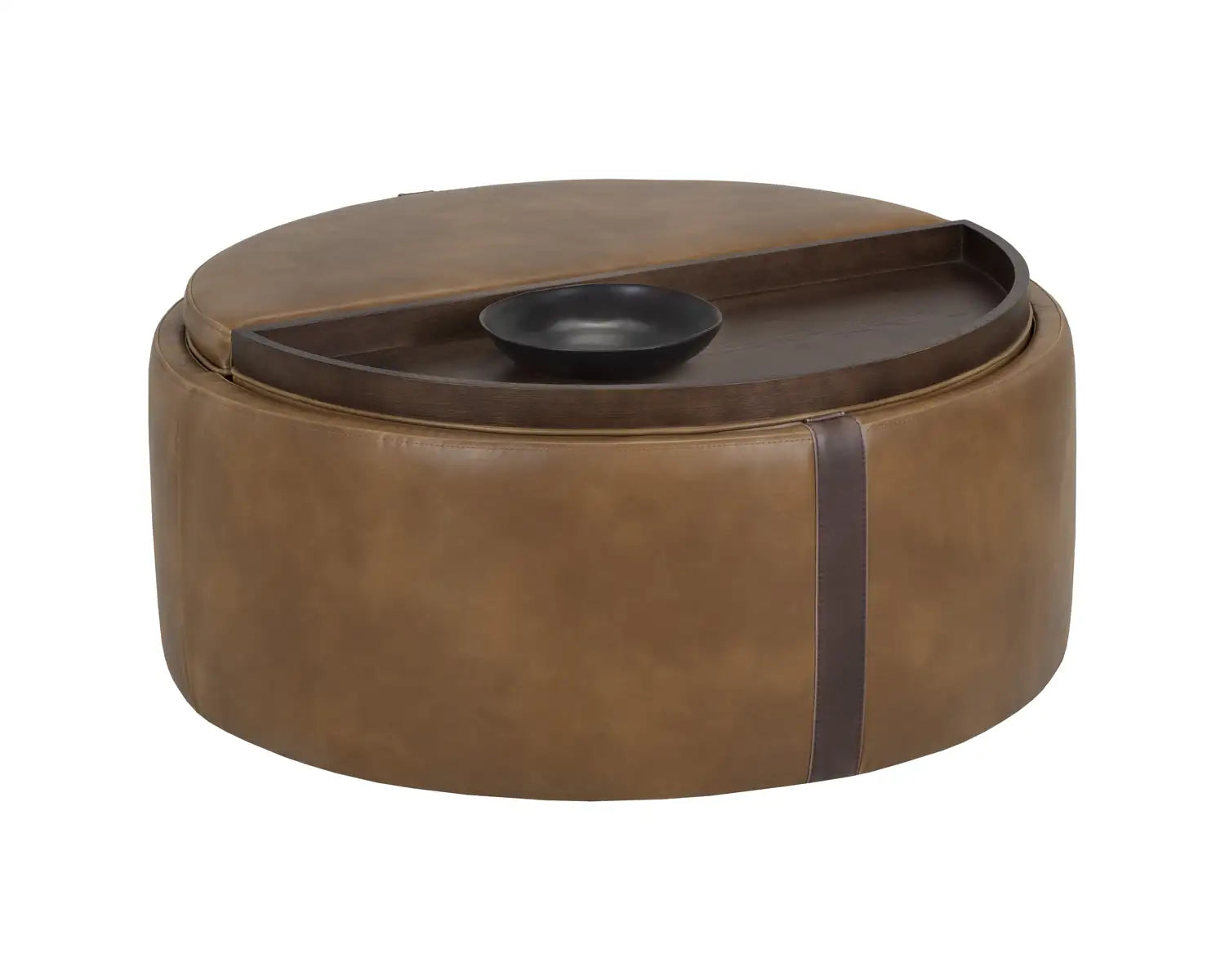 SUNPAN BORELLI WHEELED STORAGE OTTOMAN - Benches, Ottoman, Stools