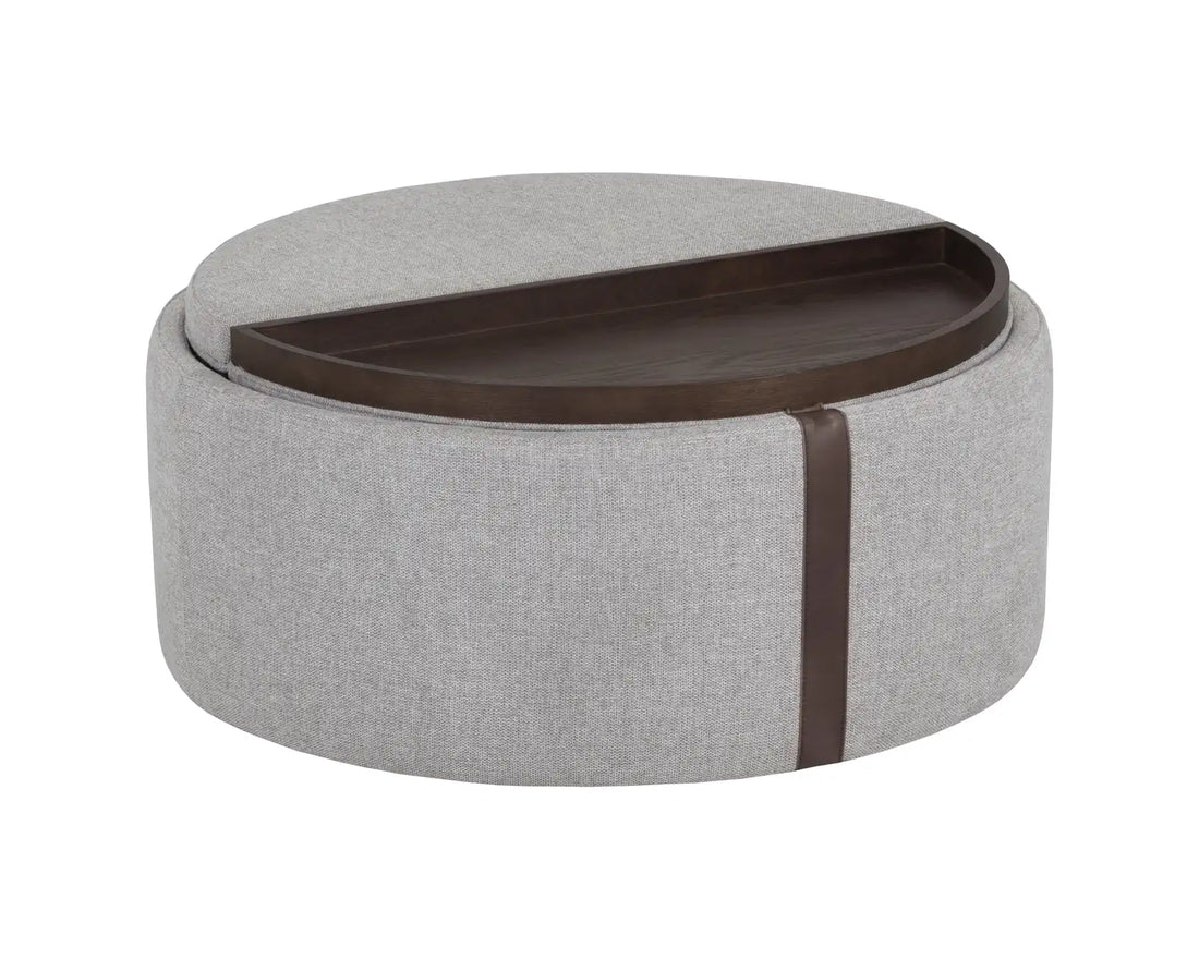 SUNPAN BORELLI WHEELED STORAGE OTTOMAN - Benches, Ottoman, Stools