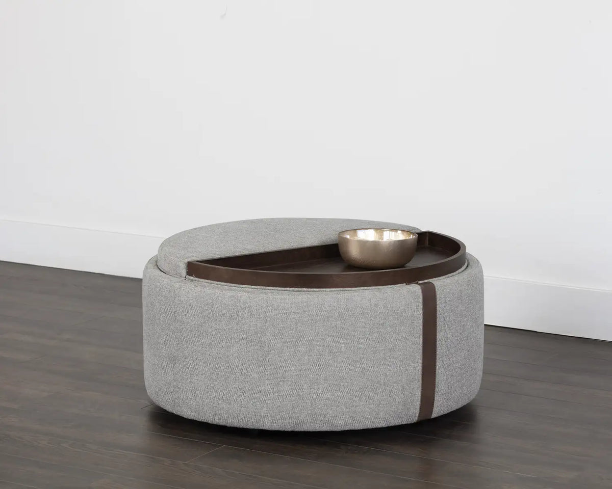 Sunpan, BORELLI WHEELED STORAGE OTTOMAN, BENCHES, OTTOMAN & STOOLS
