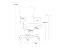 Sunpan, HUBERT OFFICE CHAIR, BENCHES, OTTOMAN & STOOLS