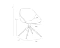 SUNPAN MCCOY SWIVEL DINING CHAIR - Dining Chairs
