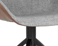 SUNPAN MCCOY SWIVEL DINING CHAIR - Dining Chairs