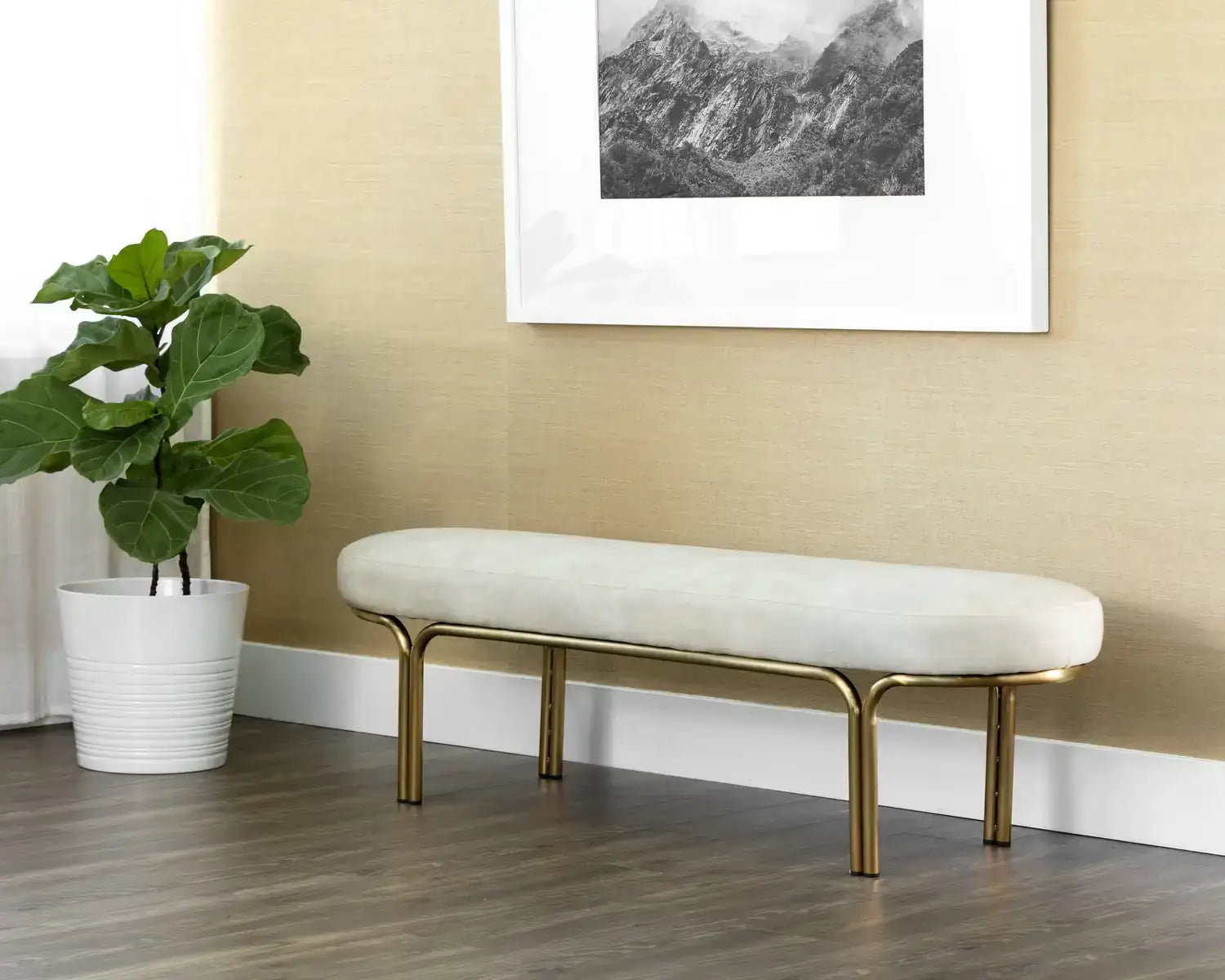 Sunpan, GWEN BENCH, BENCHES, OTTOMAN & STOOLS