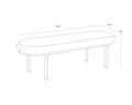 Sunpan, GWEN BENCH, BENCHES, OTTOMAN & STOOLS