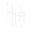 Sunpan JAMES STACKABLE DINING CHAIR - Dining Chairs