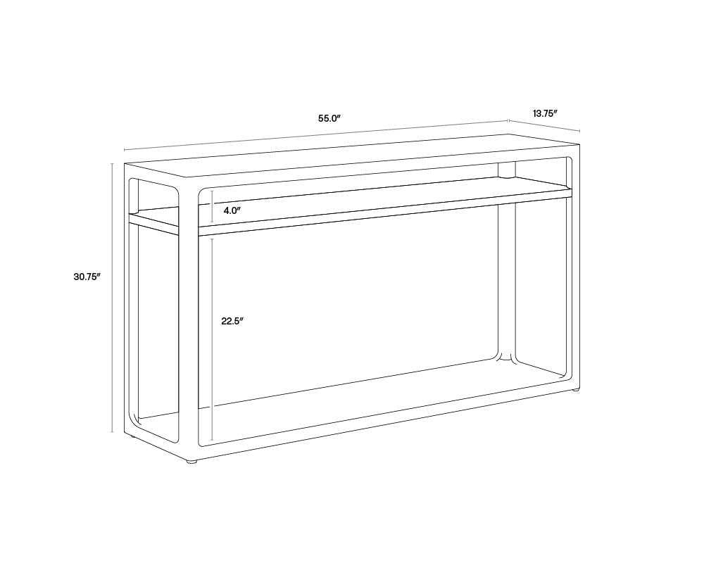 Sunpan DONCASTER CONSOLE TABLE - Consoles