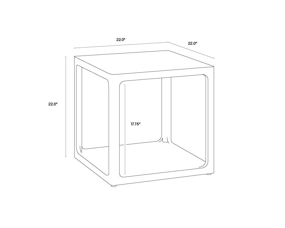 Sunpan DONCASTER SIDE TABLE - Side