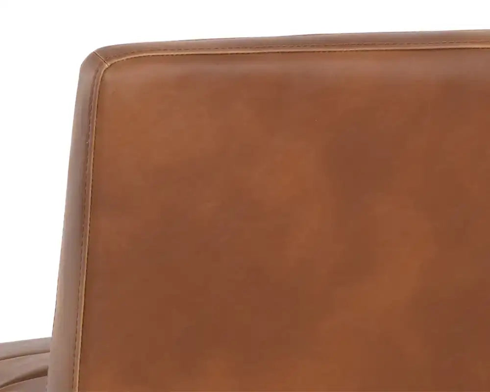 SPYROS COUNTER STOOL - TOBACCO TAN - Bar Stools