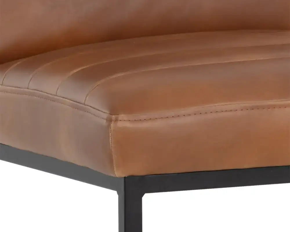 SPYROS COUNTER STOOL - TOBACCO TAN - Bar Stools