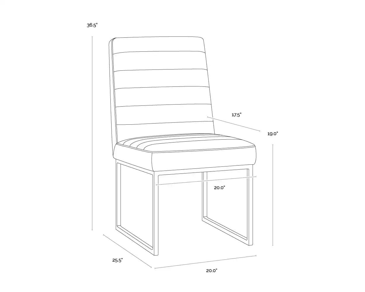 SUNPAN SPYROS DINING CHAIR - Dining Chairs