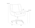 Sunpan, MIRIAN OFFICE CHAIR, BENCHES, OTTOMAN & STOOLS