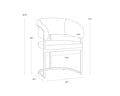 Sunpan MARRIS DINING ARMCHAIR - Dining Chairs