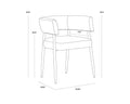SUNPAN MAESTRO DINING ARMCHAIR - Dining Chairs