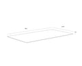SUNPAN GLASS DINING TABLE TOP - Dining Tables
