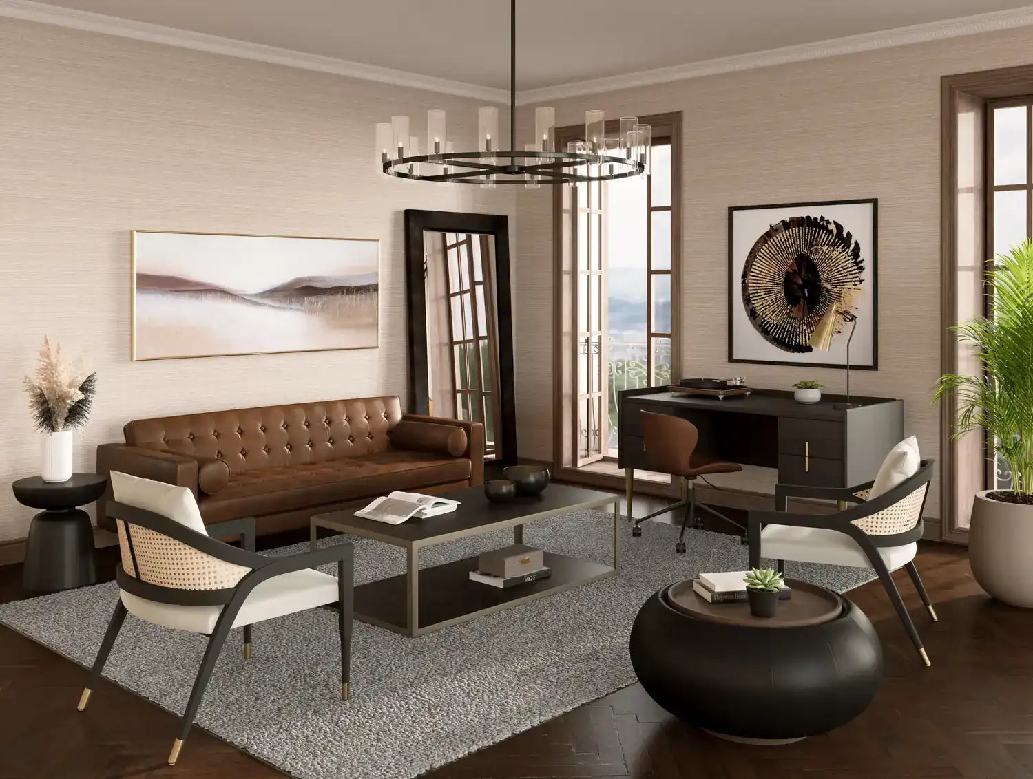 SUNPAN, CLARABELLE CHANDELIER, CHANDELIER LIGHT