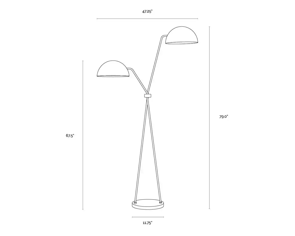 Sunpan, FAVEN FLOOR LAMP, FLOOR LAMP