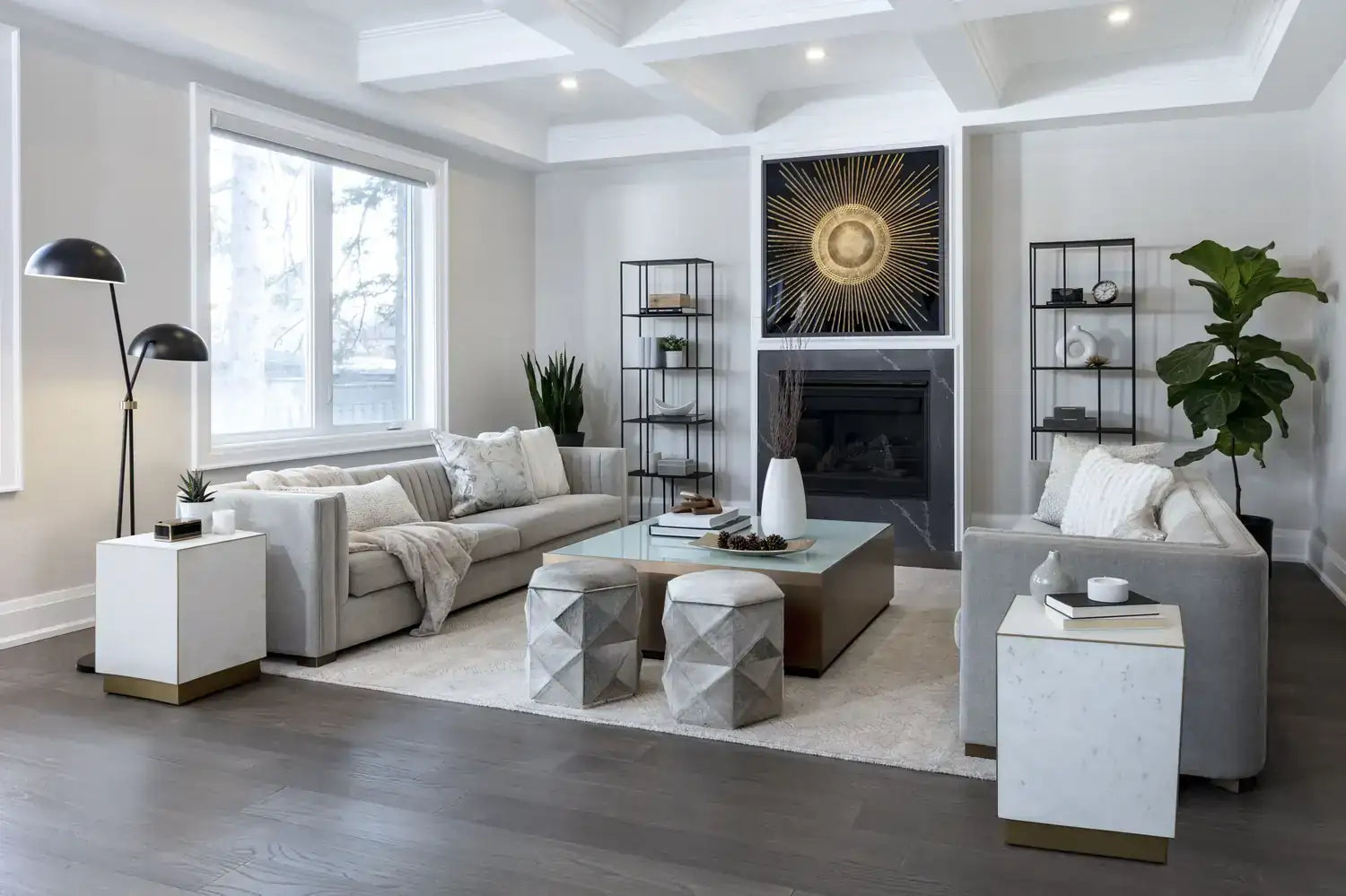 Sunpan, FAVEN FLOOR LAMP, FLOOR LAMP