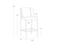 Sunpan, PEARCE COUNTER STOOL, BENCHES, OTTOMAN & STOOLS