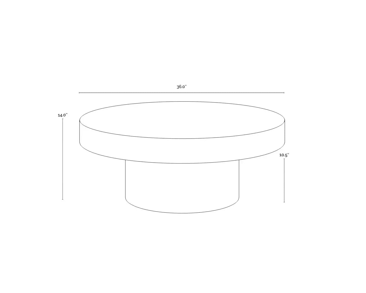 SUNPAN BRANDO COFFEE TABLE - Outdoor Furniture