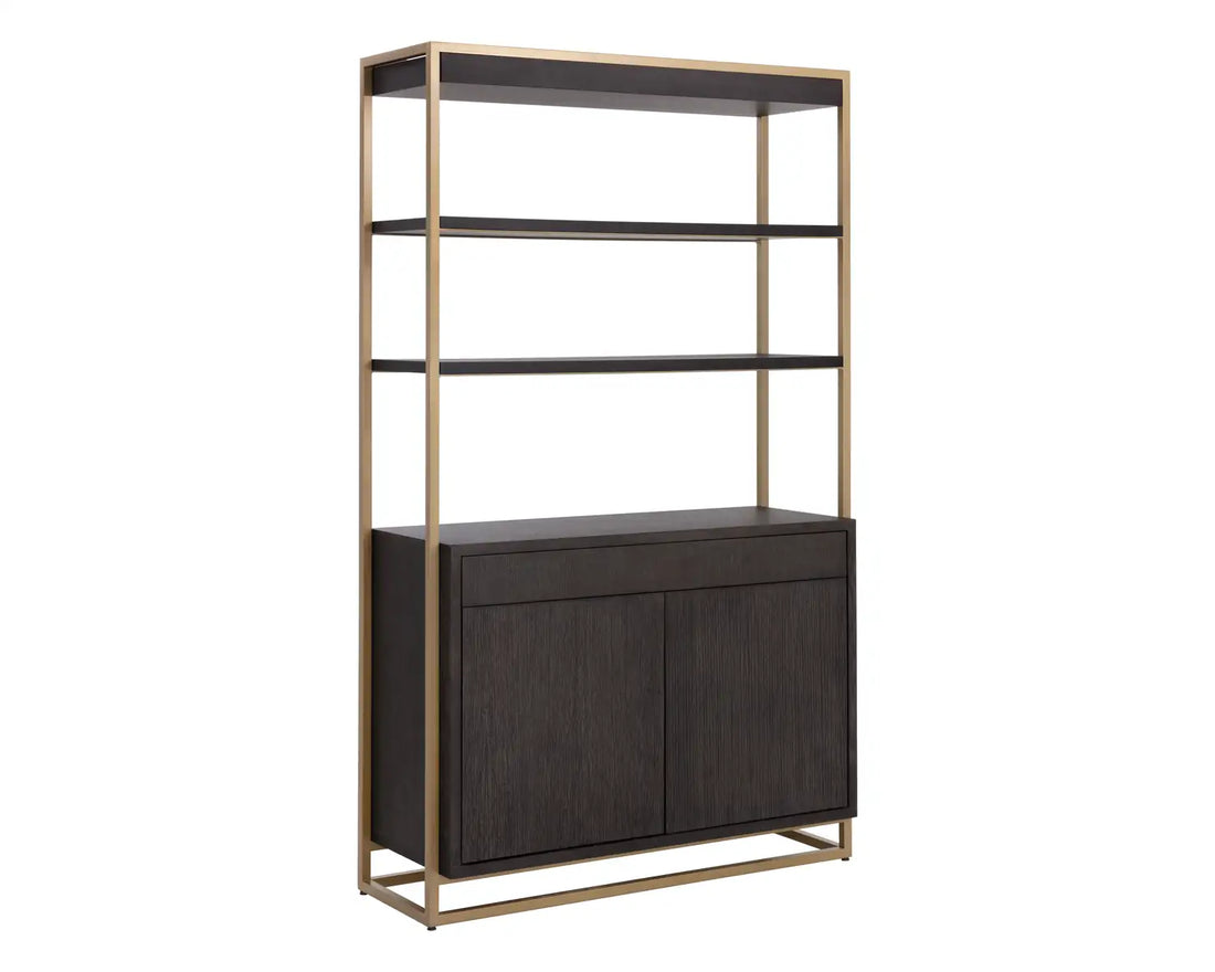 SUNPAN BALDESSARA BOOKCASE - Cabinets & Bar
