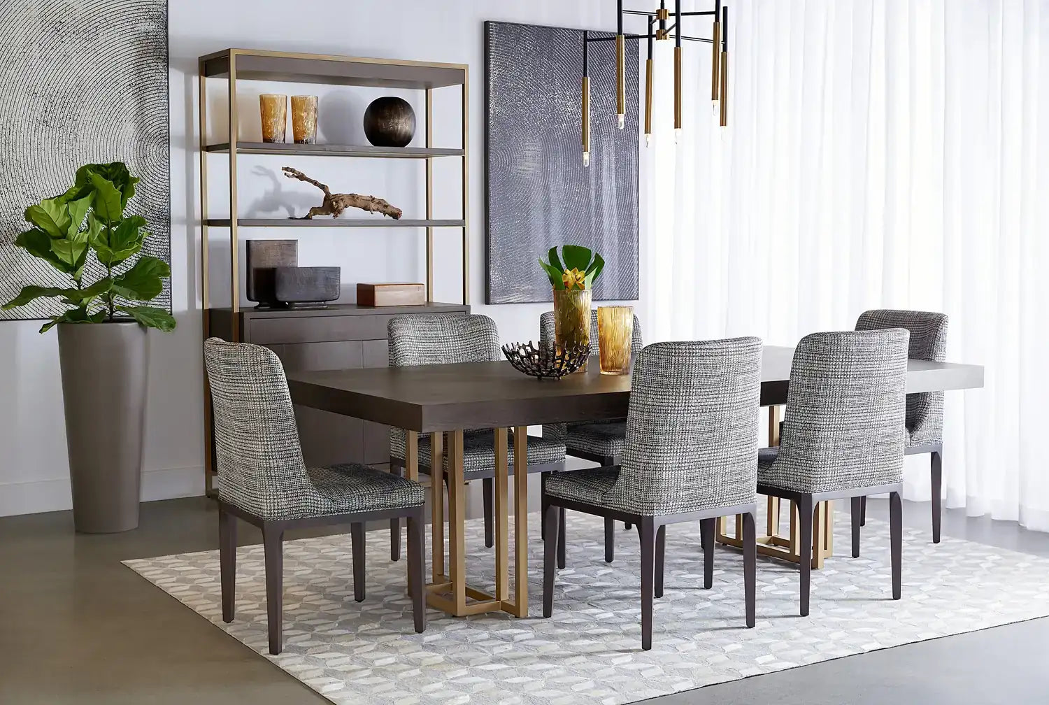 Sunpan ELISA DINING CHAIR - Dining Chairs
