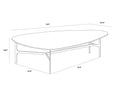 Sunpan KIERNAN COFFEE TABLE - Coffee