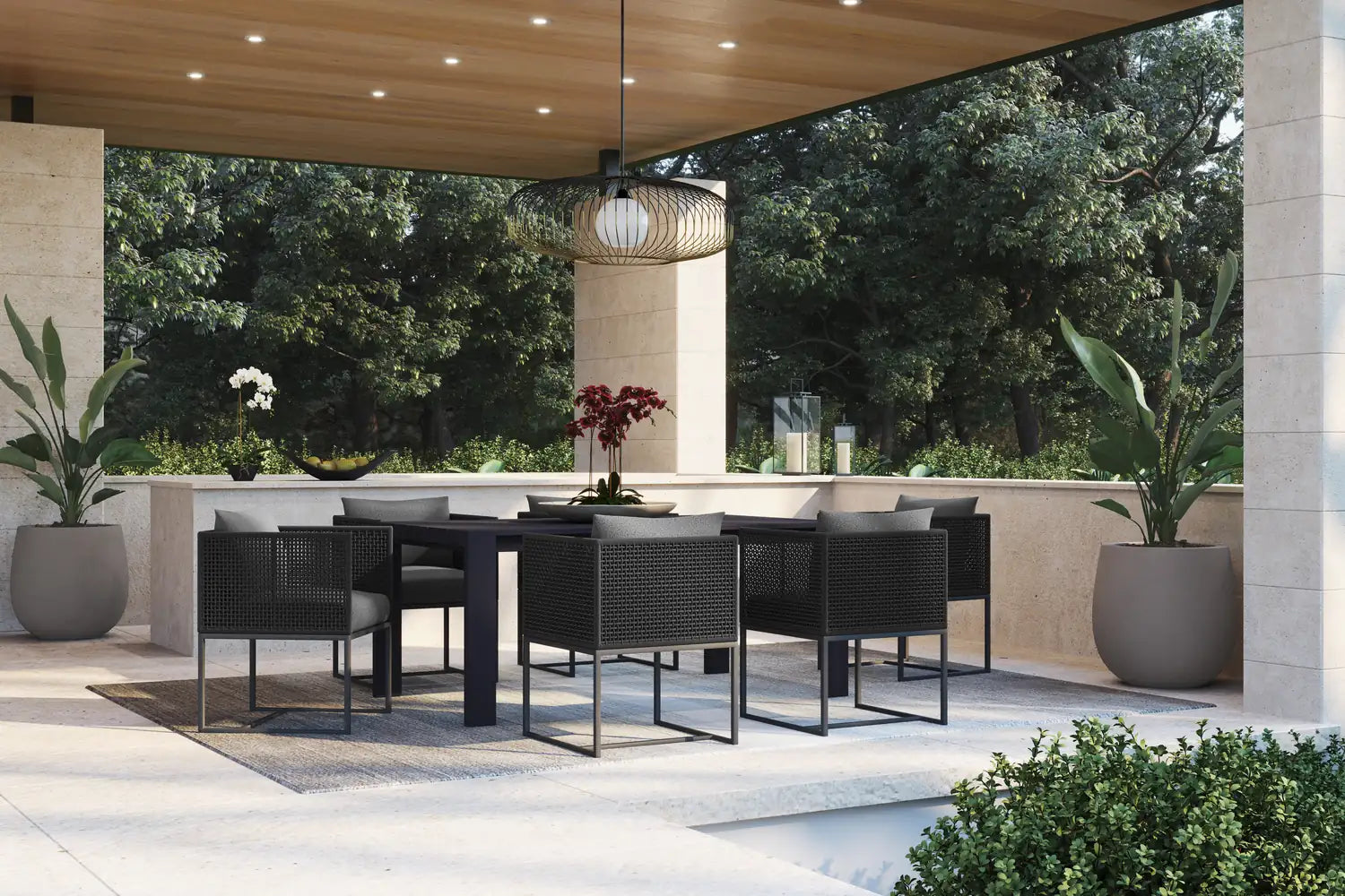 SUNPAN BRISBANE HAND-WOVEN RUG - Outdoor Furniture