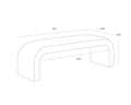 Sunpan, NAHARA BENCH, BENCHES, OTTOMAN & STOOLS