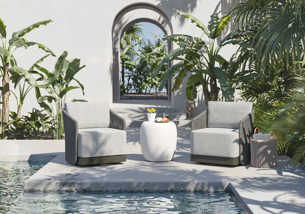 Sunpan IOLITE END TABLE - Outdoor Furniture